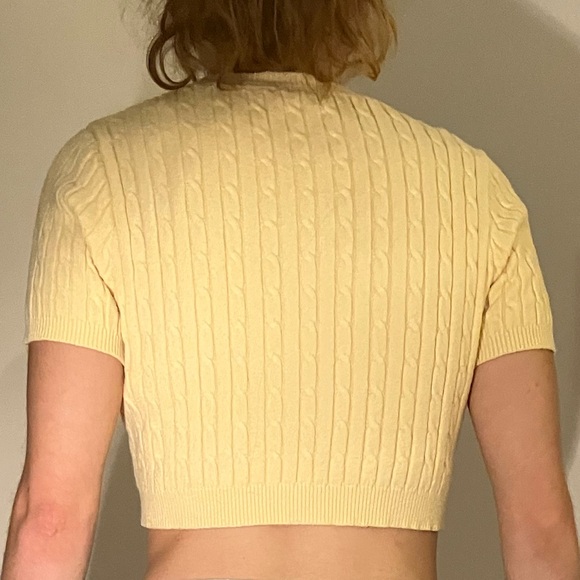 Cropped knit top - Picture 2 of 3